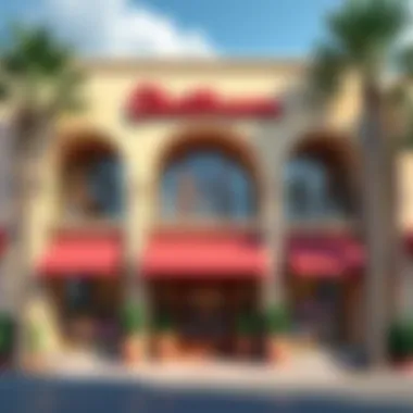 The Iconic Storefront of Choithrams Karama Exterior view of Choithrams Karama showcasing its vibrant storefront