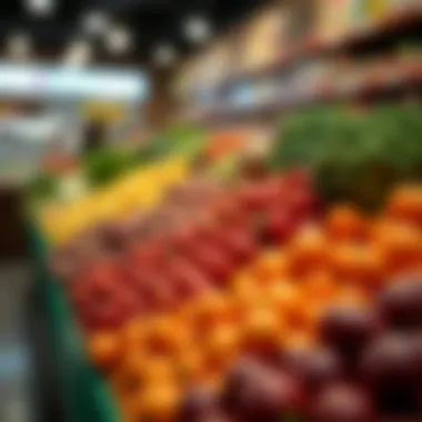 Fresh Produce Selection at Choithrams A display of fresh produce within Choithrams, highlighting quality offerings