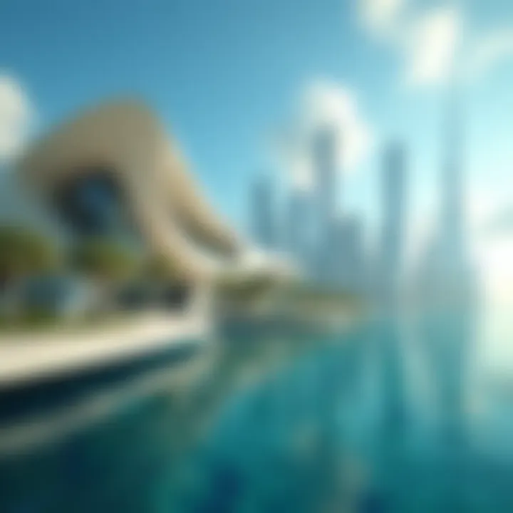 Iconic JBR skyline showcasing modern architecture