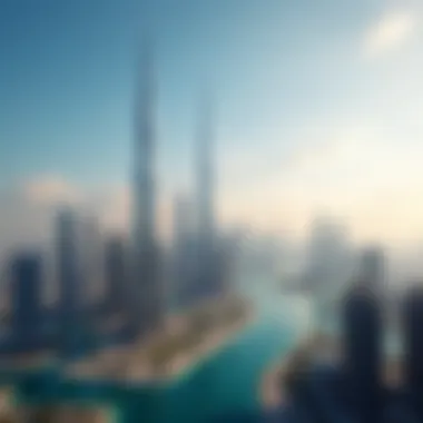 Stunning skyline of Dubai showcasing iconic towers